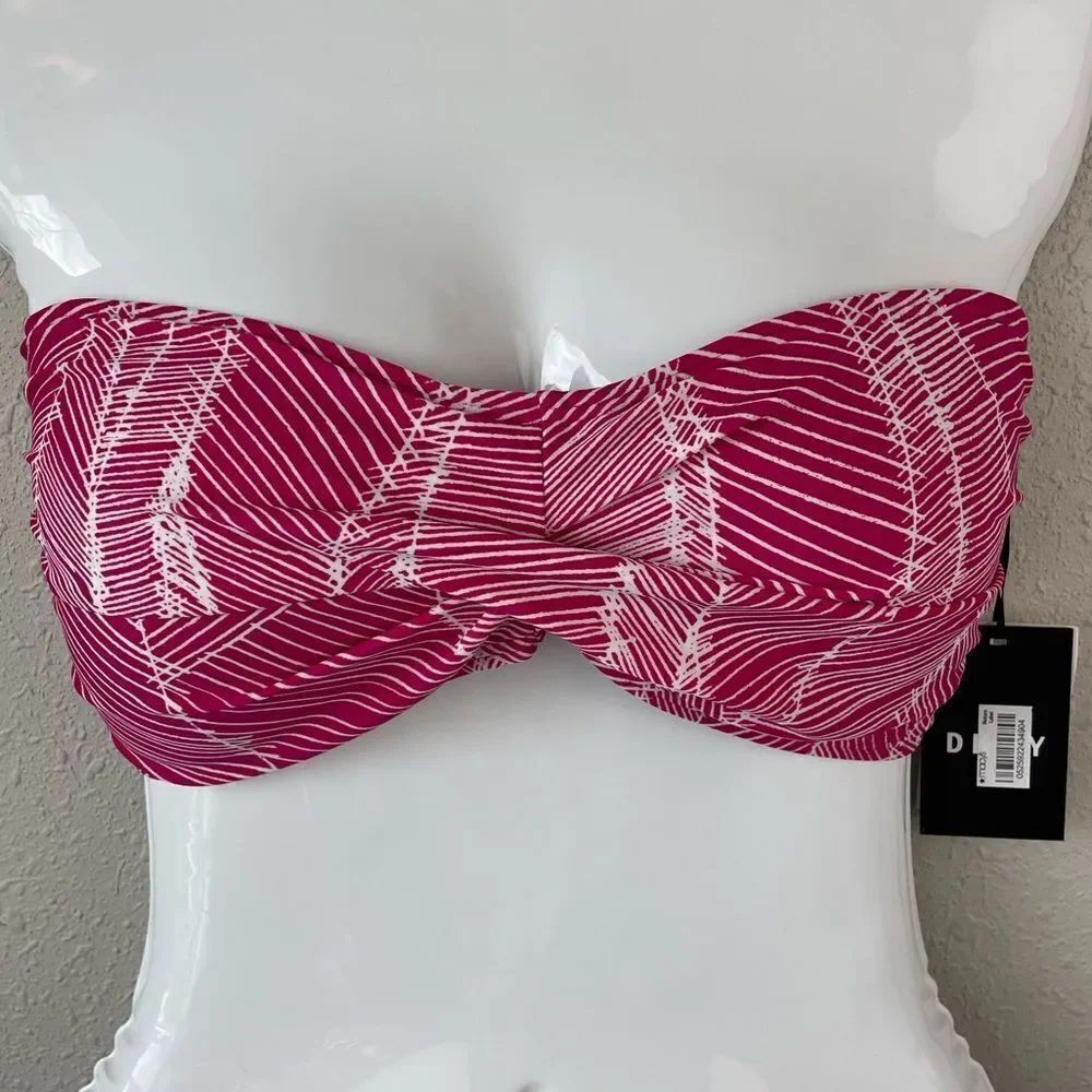 NWT DKNY Bikini Top Size L